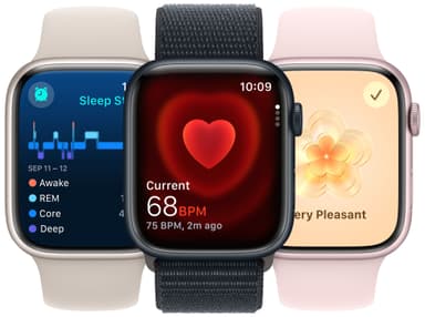 Apple Watch S9 41mm GPS+CEL (tähtivalkea alu./tähtivalkea Sport Loop)