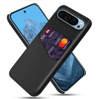 Google Pixel 9 / 9 Pro KSQ -kotelo korttipaikalla