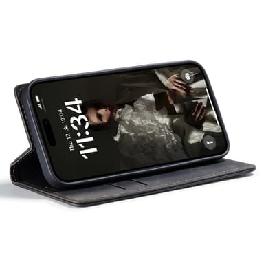 CASEME Retro lompakkokotelo iPhone 16 Plus