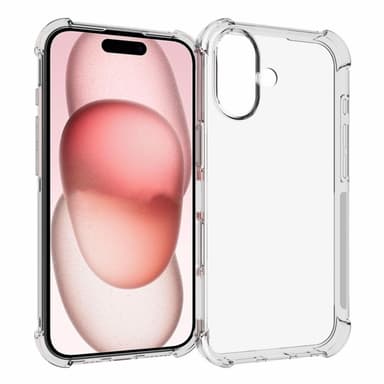 Suojakuori iPhone 16:lle Iskunvaimennus Vahvistetut kulmat TPU