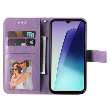 Xiaomi Redmi 14C Lompakkokotelo Kukka-Designilla ja Telineominaisuudella