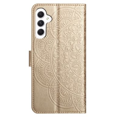Samsung Galaxy A16 5G / A16 4G Kotelo Korttipaikoilla ja Mandala Kuvio