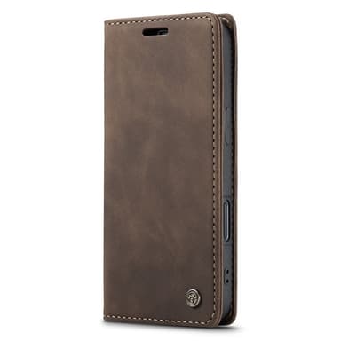 CASEME Retro lompakkokotelo iPhone 16 - Kahvi