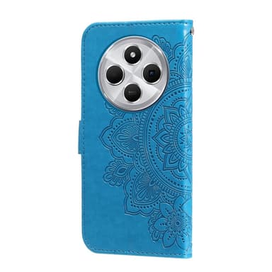 Xiaomi Redmi 14C Lompakkokotelo Kukka-Designilla ja Telineominaisuudella
