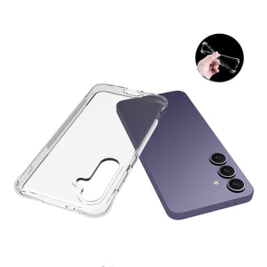 Samsung Galaxy S24 FE -kuoren TPU-suojus takana