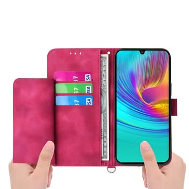 Samsung Galaxy A16 5G / A16 4G Kotelo Kukka Kuvio Lompakko