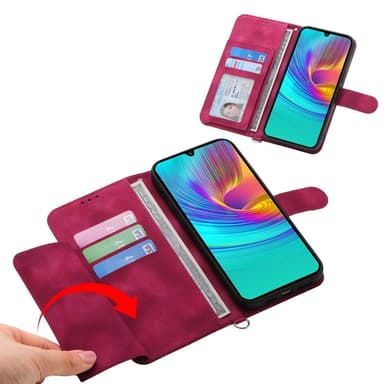 Samsung Galaxy A16 5G / A16 4G Kotelo Kukka Kuvio Lompakko
