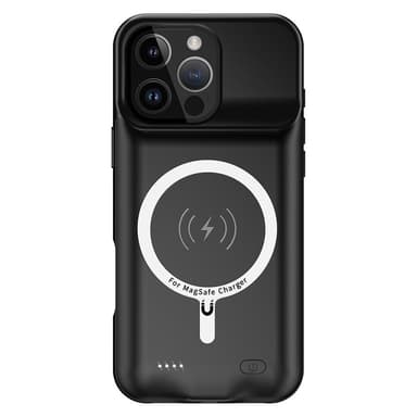 iPhone 16 Pro kannettavalle laturikotelolle 7000 mAh PowerBank, joka on yhteensopiva MagSafen kanssa