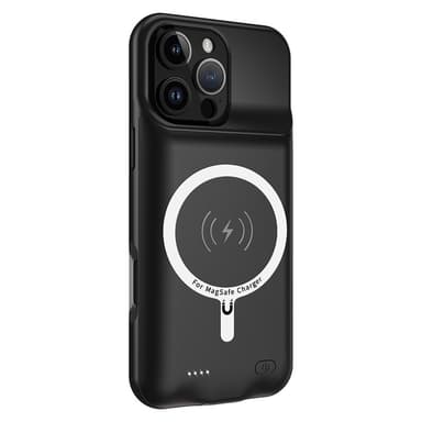iPhone 16 Pro kannettavalle laturikotelolle 7000 mAh PowerBank, joka on yhteensopiva MagSafen kanssa