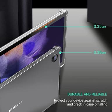 Samsung Galaxy Tab A8 10.5 (2021) Kirkas Läpinäkyvä TPU-suojakotelo