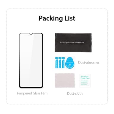 DUX DUCIS Samsung Galaxy A14 5G/A14 4G karkaistulle lasille erittäin kirkas