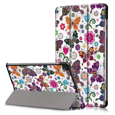 Kolminkertainen telinekotelo Samsung Galaxy Tab S6 Lite -puhelimelle - Butterfly