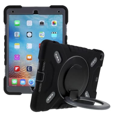 iPad 9,7 tuuman (2017)/(2018) PEPKOO 360 asteen kääntyvä tukijalka -tabletin kansi