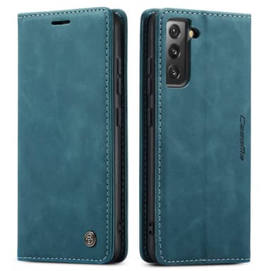CASEME Retro Lompakkokotelo Samsung Galaxy S22 -