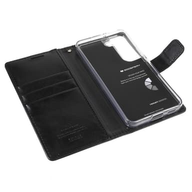MERCURY GOOSPERY Sininen Kuu Suojakotelo Samsung Galaxy S22+ - Musta