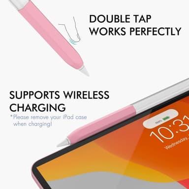 Apple Pencil (2nd Gen) AHASTYLE PT-LC05 kynäsuojakotelo - musta