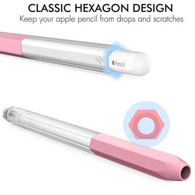 Apple Pencil (2nd Gen) AHASTYLE PT-LC05 kynäsuojakotelo - musta
