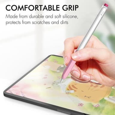 Apple Pencil (2nd Gen) AHASTYLE PT-LC05 kynäsuojakotelo - musta