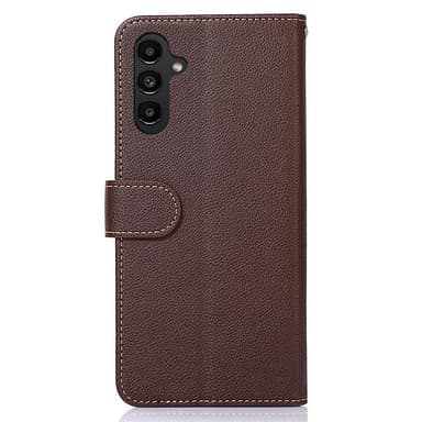 KHAZNEH puhelimen kansi Samsung Galaxy A14 - ruskea/sininen