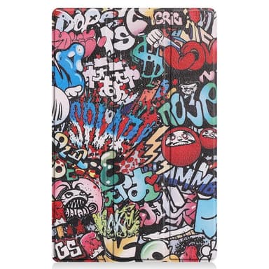 Kolminkertainen jalustan kansi Lenovo Tab P11 Pro TB-J706F - Graffiti
