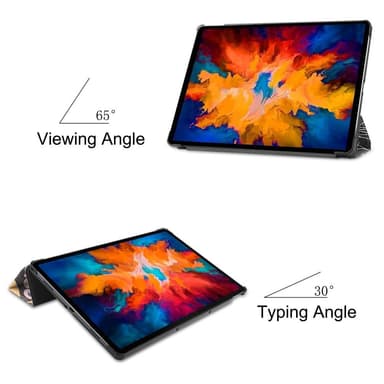 Kolminkertainen jalustan kansi Lenovo Tab P11 Pro TB-J706F - Graffiti