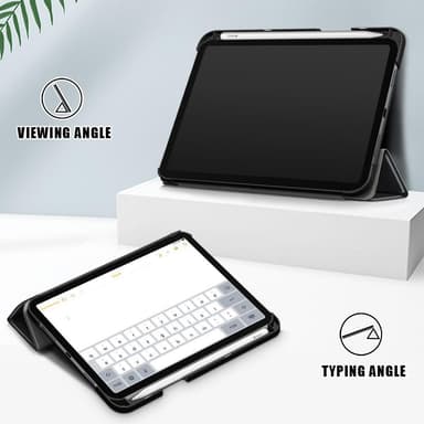 iPad mini 6 (2021) / (2024) Tabletin Suojakotelo Wake/Sleep - Musta