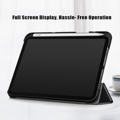 iPad mini 6 (2021) / (2024) Tabletin Suojakotelo Wake/Sleep - Musta