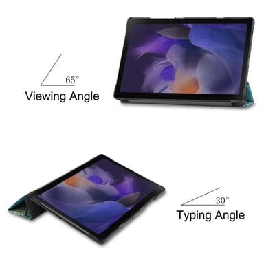 Kolminkertainen telinekotelo Samsung Galaxy Tab A8 10.5"" (2021) - Blossom