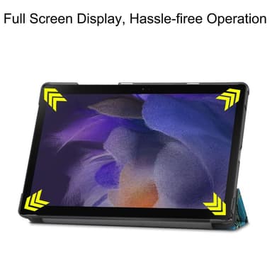 Kolminkertainen telinekotelo Samsung Galaxy Tab A8 10.5"" (2021) - Blossom