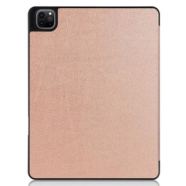 iPad 12.9"" Pro 2021 kolmitaitettava tabletin kotelo - ruusukulta