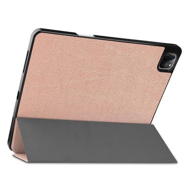 iPad 12.9"" Pro 2021 kolmitaitettava tabletin kotelo - ruusukulta