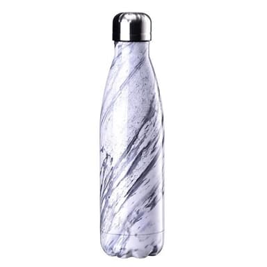 Vesipullo 500 ml ruostumatonta terästä - Marmori