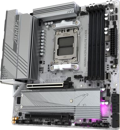 Gigabyte B650 AORUS Elite AX ICE emolevy