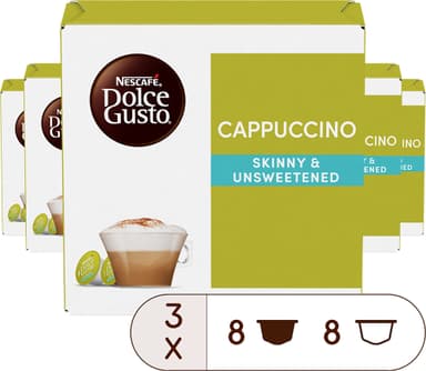 NESCAFÉ Dolce Gusto Cappuccino kahvikapselit (16 kpl)