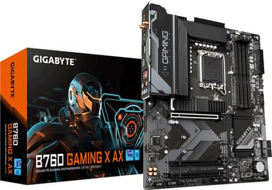 Gigabyte B760 GAMING X AX emolevy