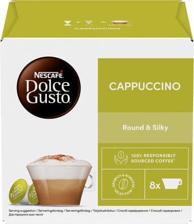 NESCAFÉ Dolce Gusto Cappuccino kahvikapselit (16 kpl)