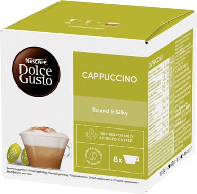 NESCAFÉ Dolce Gusto Cappuccino kahvikapselit (16 kpl)