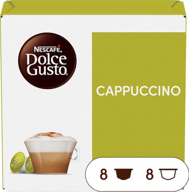 NESCAFÉ Dolce Gusto Cappuccino kahvikapselit (16 kpl)