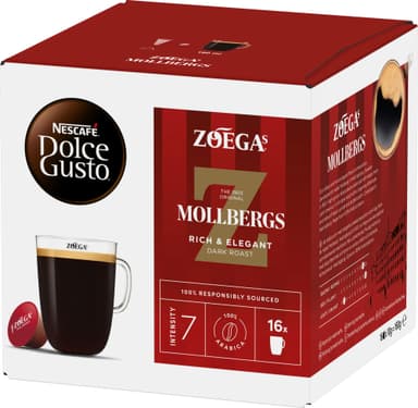 NESCAFÉ Dolce Gusto Zoégas Mollbergs Blandning kahvikapselit (16 kpl)