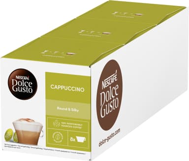 NESCAFÉ Dolce Gusto Cappuccino kahvikapselit (16 kpl)