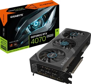Gigabyte GeForce RTX 4070 Super EAGLE OC näytönohjain (12 GB GDDR6X)