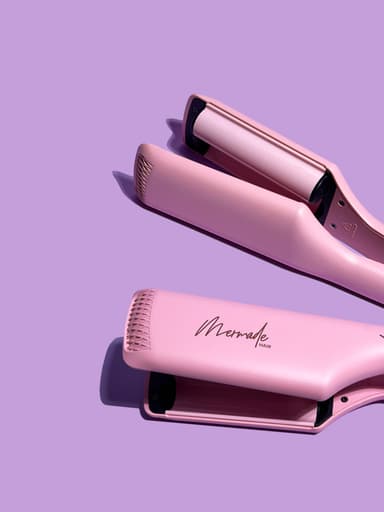 Mermade Double Waver kiharrin 4102 (vaaleanpunainen)