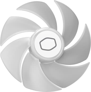 Coolermaster MasterFan MF140 Halo2 RGB PWM tuuletin (valkoinen)