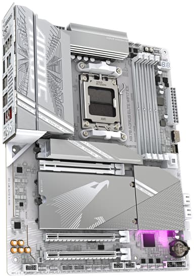GigaByte X870 AORUS ELITE WIFI7 ICE emolevy