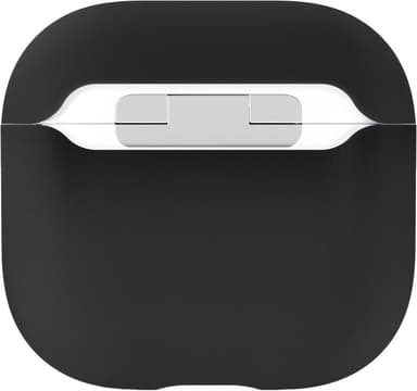 Holdit AirPods 4 Silicone suojakotelo (musta)