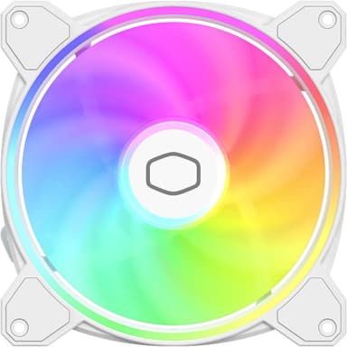 Coolermaster MasterFan MF140 Halo2 RGB PWM tuuletin (valkoinen)
