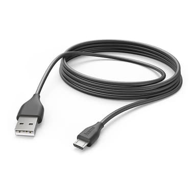 Latauskaapeli USB-A - Micro-USB Black 3,0m