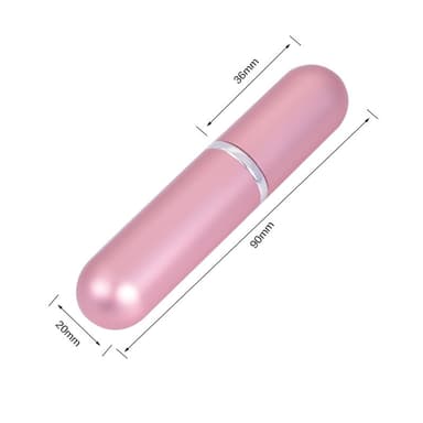 Pieni täyttösuihkepullo hajuvettä varten 6 ml Hopea