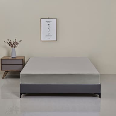 Vedenpitävä patjan päällinen Patjan päällinen Harmaa 100x200x30 cm