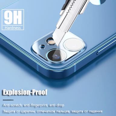 Objektiivin suojus iPhone 12 Pro Max -kameralle, 2 kpl karkaistua lasia